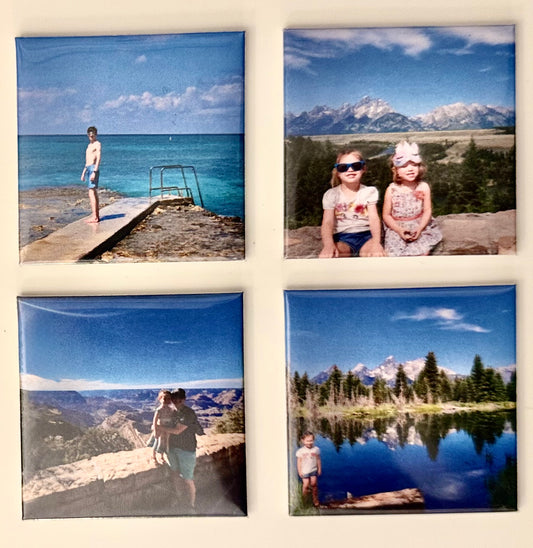 2x2  Custom Photo Magnets